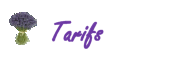 Tarifs et commande